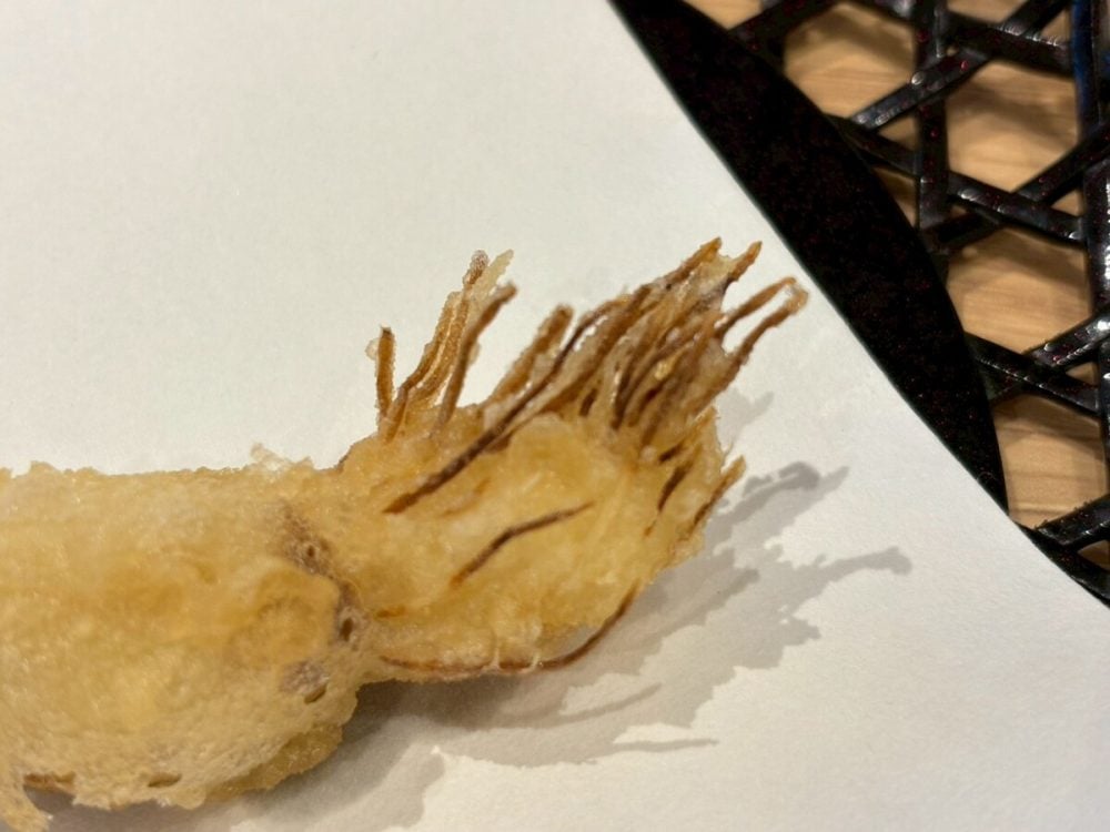 ヒゲのような根は、軽やかなサクッと感がクセになる！