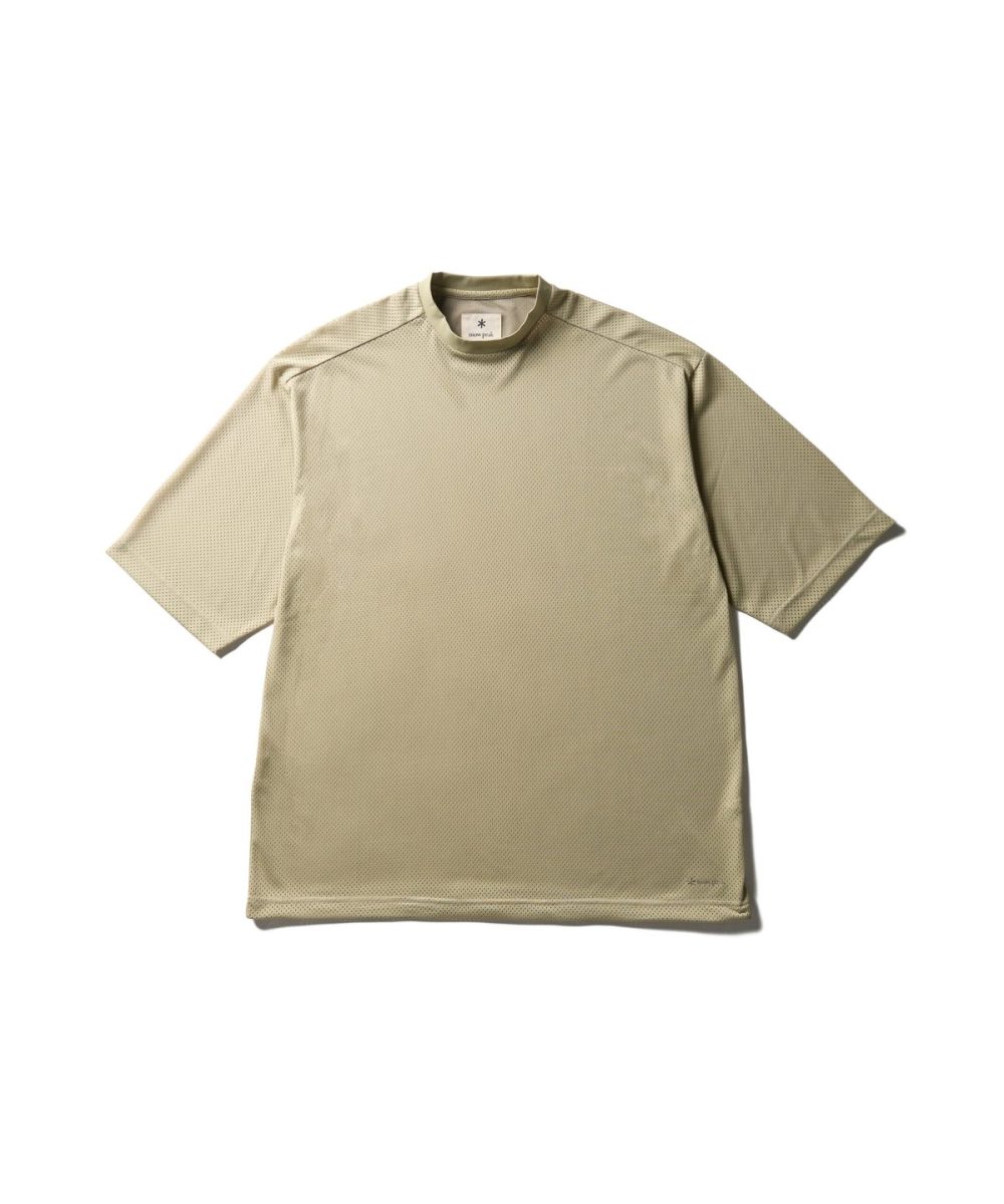 スノーピーク「インセクトシールド メッシュ Tシャツ」￥8,800
