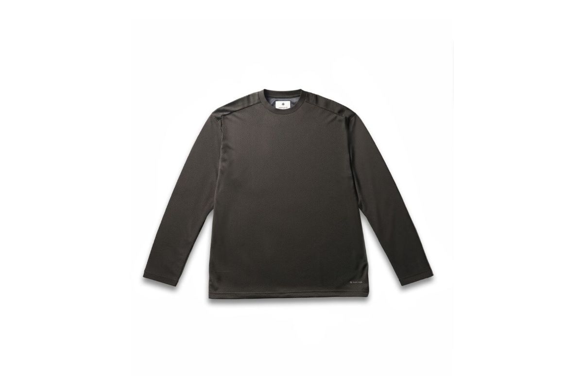 スノーピーク「インセクトシールド メッシュ L/S Tシャツ」¥9,900