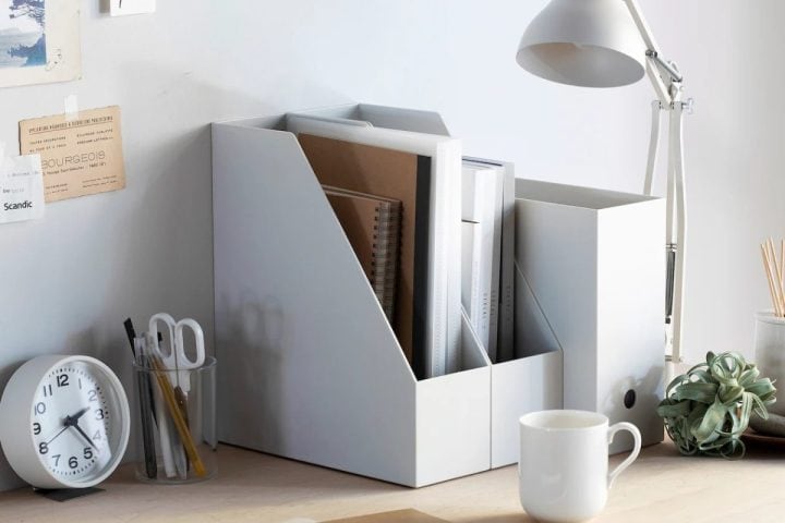 【無印マニアのこれ買い】デスクに散らかる書類や小物どうする?無印良品の傑作収納アイテムで一発解決!