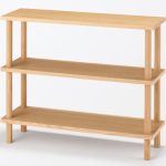 無印良品 手軽に組み立てられる 木製シェルフシリーズ(オーク)