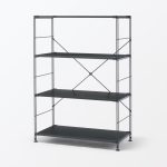 無印良品 スチールユニットシェルフ・スチール棚セット