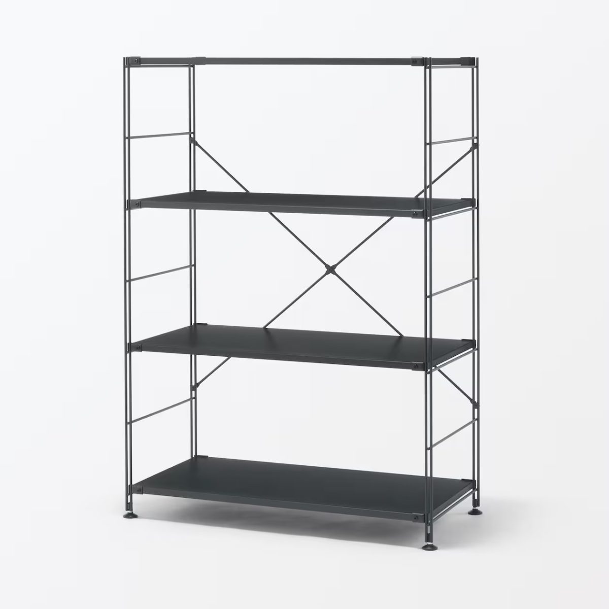無印良品
スチールユニットシェルフ・スチール棚セット