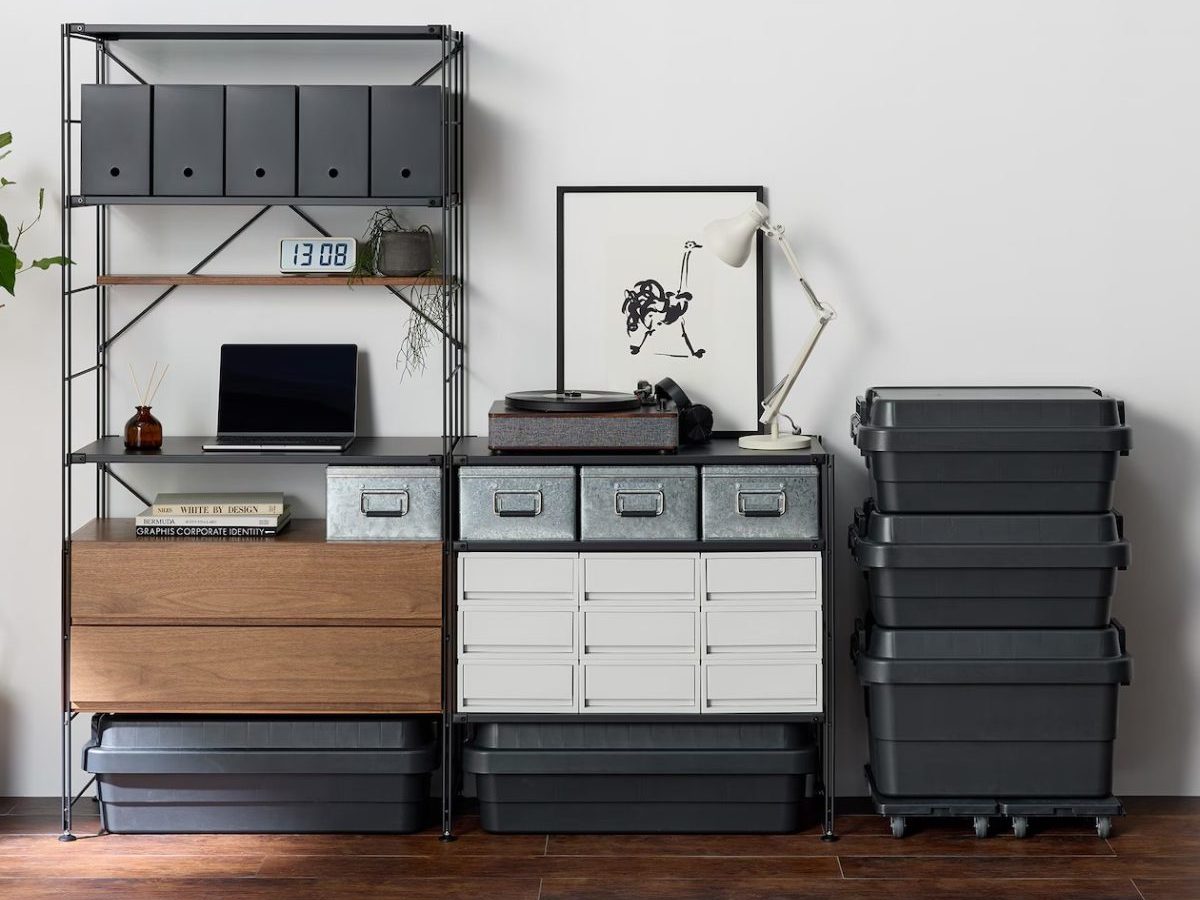 都会的でインダストリアルなお部屋に