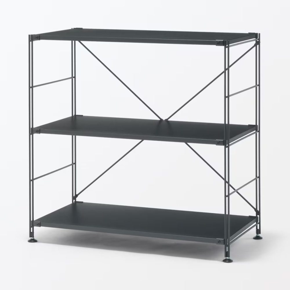 無印良品 スチールユニットシェルフ・スチール棚セット