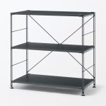 無印良品 スチールユニットシェルフ・スチール棚セット