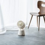 コンパクトかつ大風量。最大約23畳のお部屋のすみずみまで送風