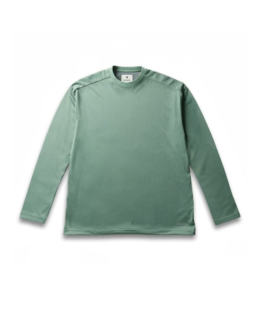 スノーピーク「インセクトシールド メッシュ L/S Tシャツ」￥9,900