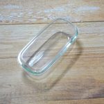 無印良品 蓋をしたままレンジで使える 耐熱ガラス容器 長方形／小