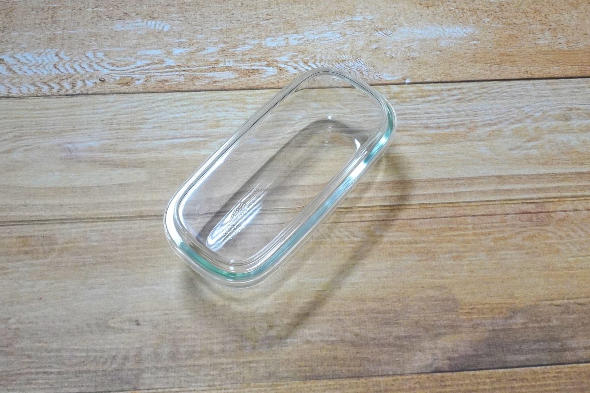 無印良品
蓋をしたままレンジで使える 耐熱ガラス容器 長方形／小
