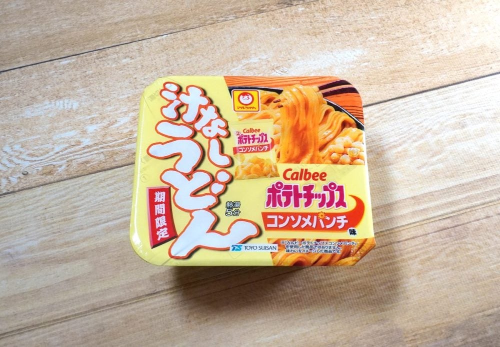 東洋水産 マルちゃん 汁なしうどん コンソメパンチ味 ¥236(税抜)