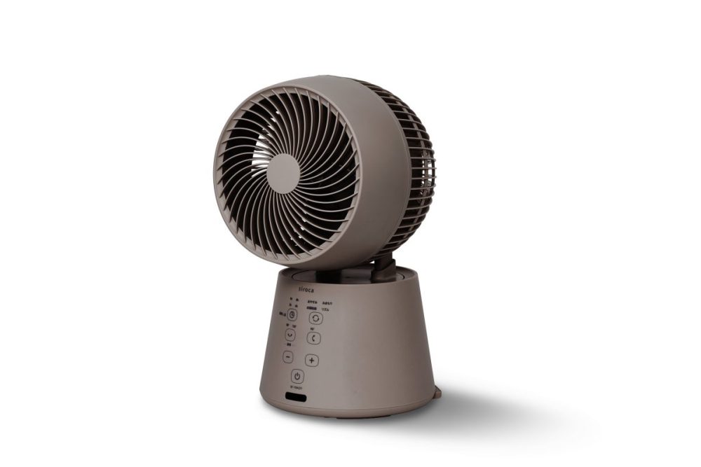 シロカ「3D サーキュレーター ジャパンディ」￥9,980／煤色