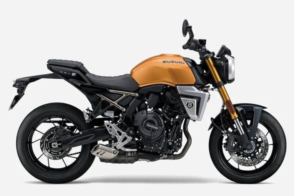 第2位　【初速で受注1000台超え】スズキの新型「GSX-8T / 8TT」が大ヒット。イタリアンデザインと最新装備の融合がたまらない
