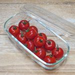 無印良品 蓋をしたままレンジで使える 耐熱ガラス容器 長方形／小