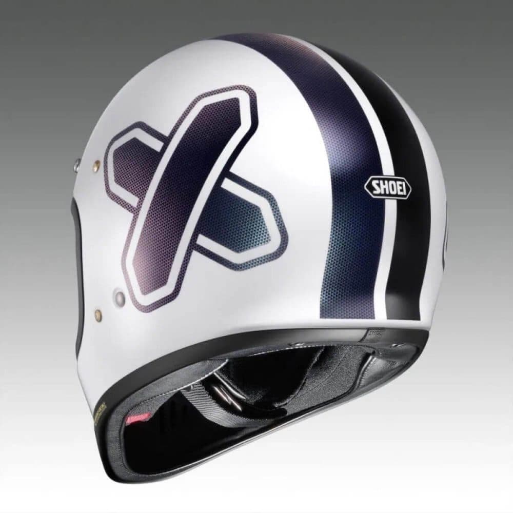 第1位　【街乗りライダー必見】SHOEIの最新ヘルメットに一目惚れ！大胆な「クロスロゴ」が遊び心をくすぐるネオクラシックモデルの大正解