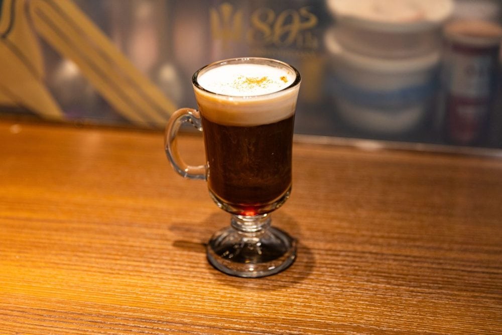 JT「Peace 80周年記念 Peaceful」銀座のバー「Ginza Bar L’aurora」で開催 マスターズ・ピース アイリッシュコーヒー