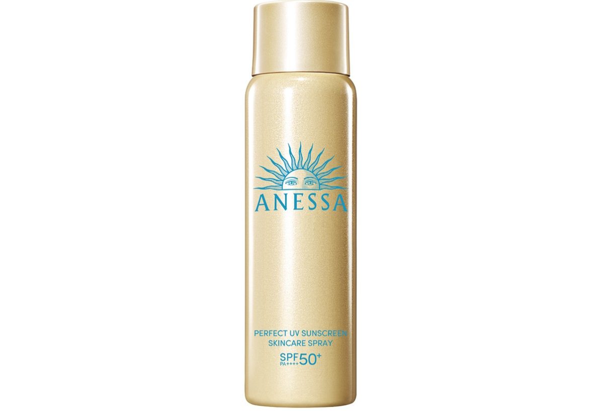 資生堂 アネッサ パーフェクトUV スキンケアスプレー NA SPF50+・PA++++ UV耐水性★★ 60g ¥1,958(税込・編集部調べ)