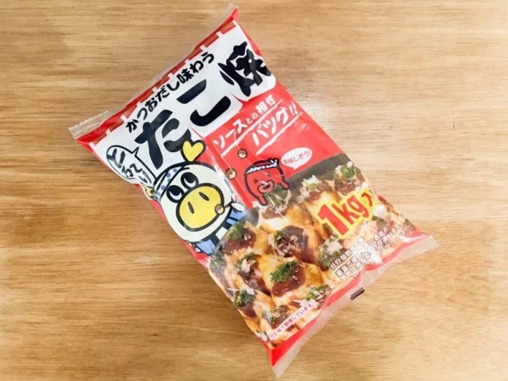 第1位　【ガチ比較】業務スーパーvsロピア！超人気PB「1kg冷凍たこ焼き」どっちが買い？味とコスパを徹底検証