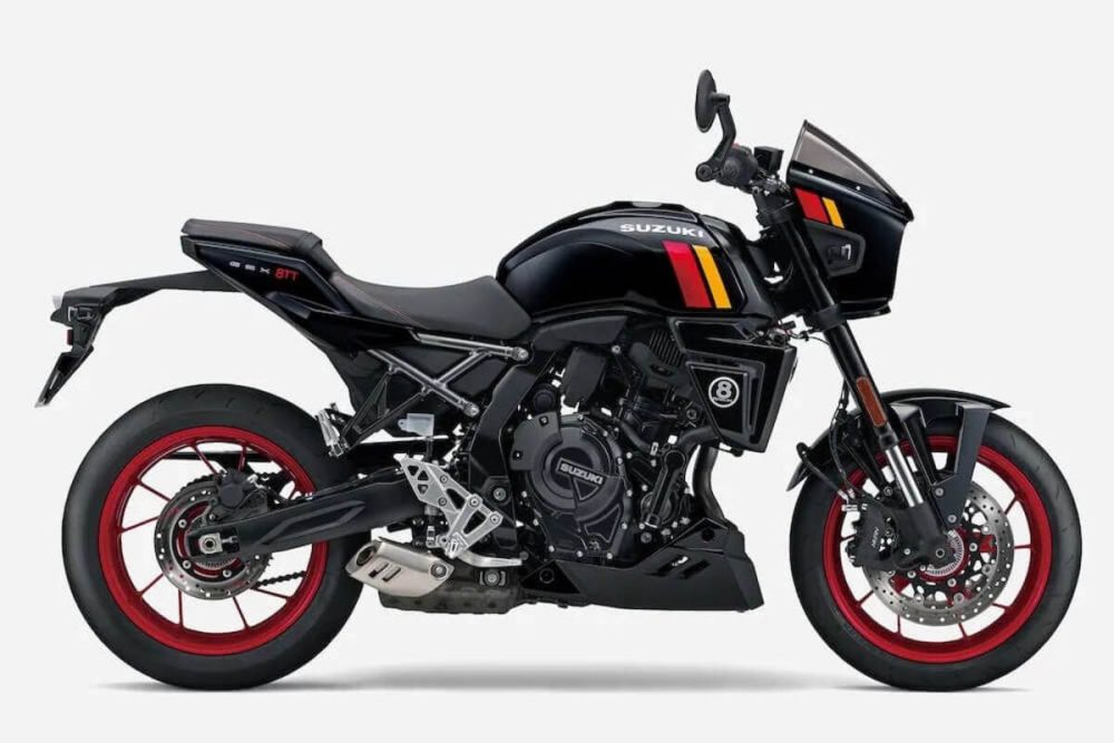 第2位　【初速で受注1000台超え】スズキの新型「GSX-8T / 8TT」が大ヒット。イタリアンデザインと最新装備の融合がたまらない