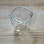 無印良品 蓋をしたままレンジで使える 耐熱ガラス容器 小鉢型／大