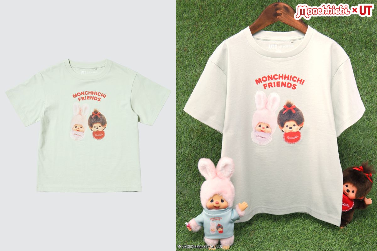 モンチッチ UT「GIRLS Tシャツ」¥990