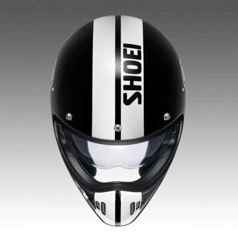 第1位　【街乗りライダー必見】SHOEIの最新ヘルメットに一目惚れ！大胆な「クロスロゴ」が遊び心をくすぐるネオクラシックモデルの大正解