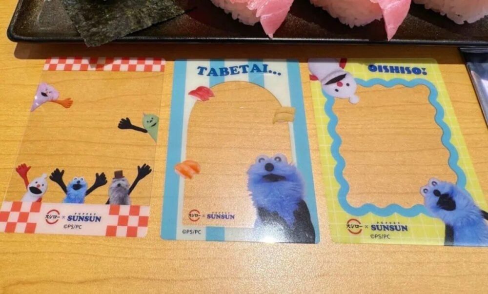 第3位　【即完必至の激カワ指人形】“スシロー×パペットスンスン”伝説の神コラボが再び！話題の限定グッズと絶品メニューを全実食レポ