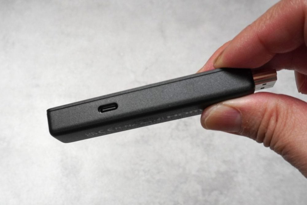 Amazon「Fire TV Stick HD」の電源端子はUSB-C