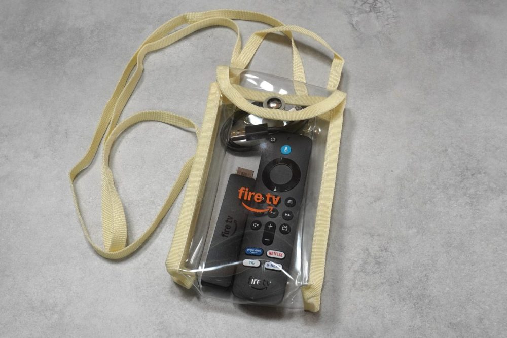 Amazon「Fire TV Stick HD」発表会で配られたミニバッグ