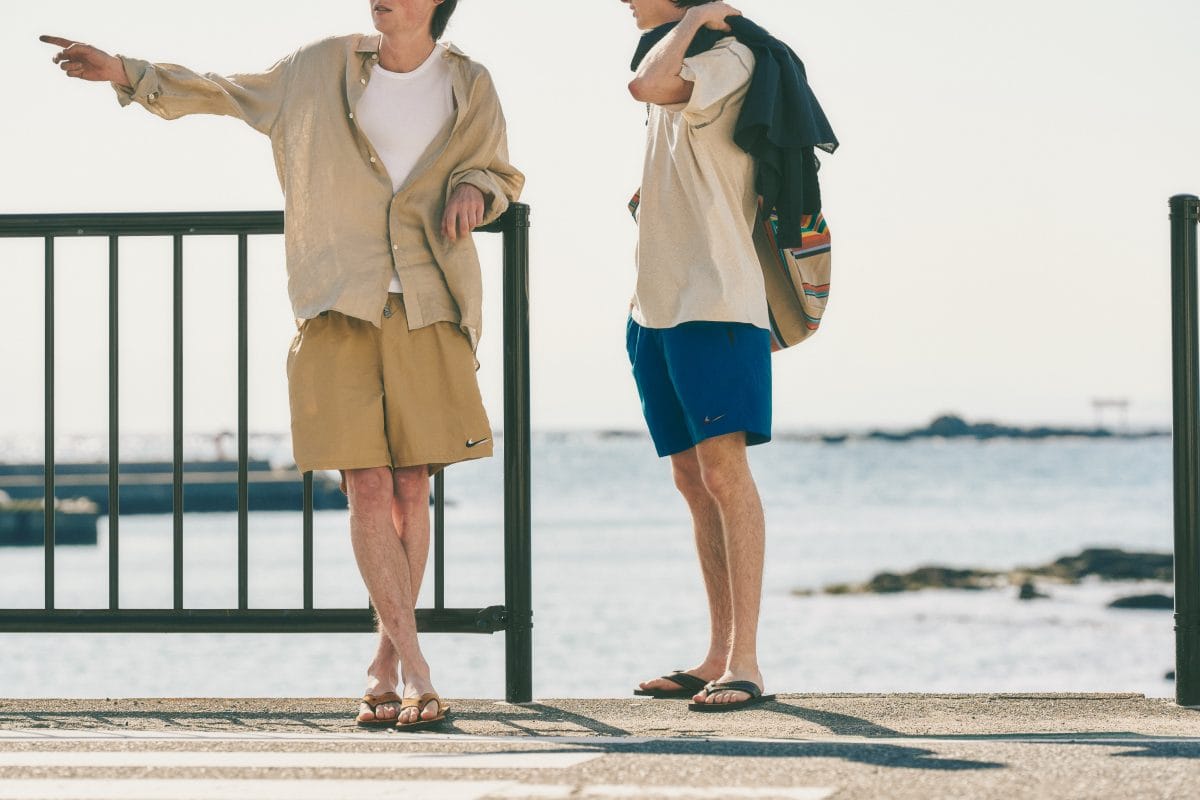 NIKE SWIM「417 EDIFICE販路限定 ボレーショーツ」¥8,800