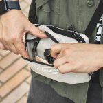 フロントポケットにはすぐに使用するモノを