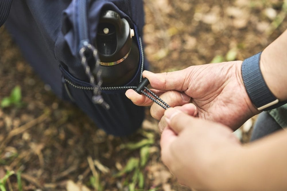 ドローコードで調整可能