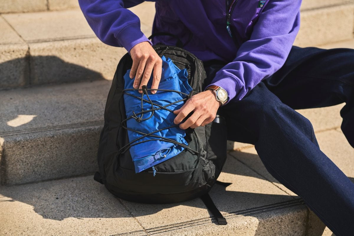 バンジーコードにアウターをイン！