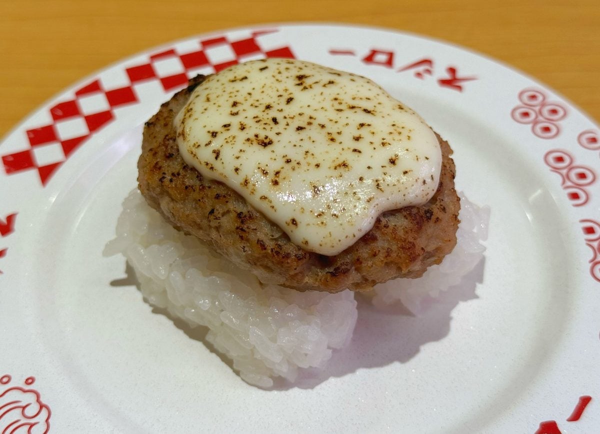 とろ～りチーズの炙りハンバーグ