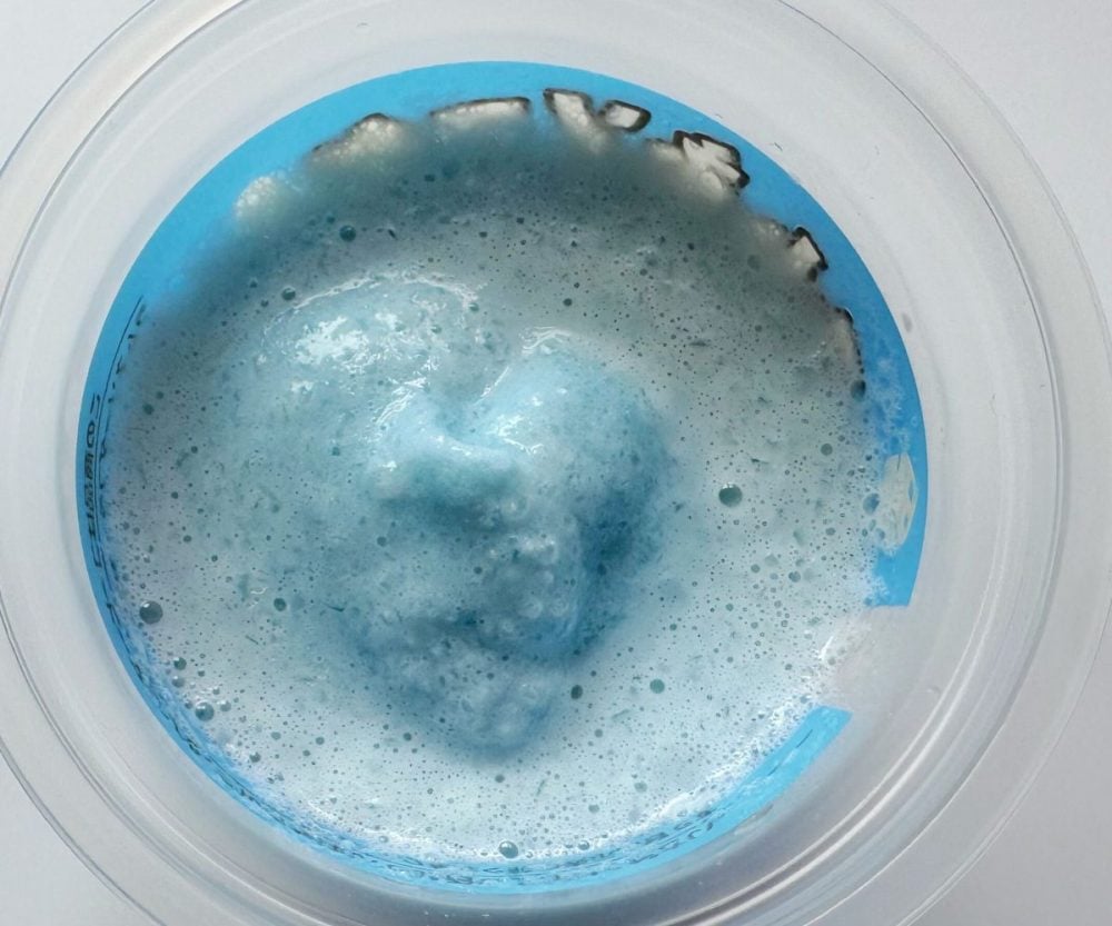 ひと口飲んで驚くのは、その食感の楽しさ！