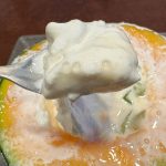 濃厚ソフトにメロンがベストマッチ！