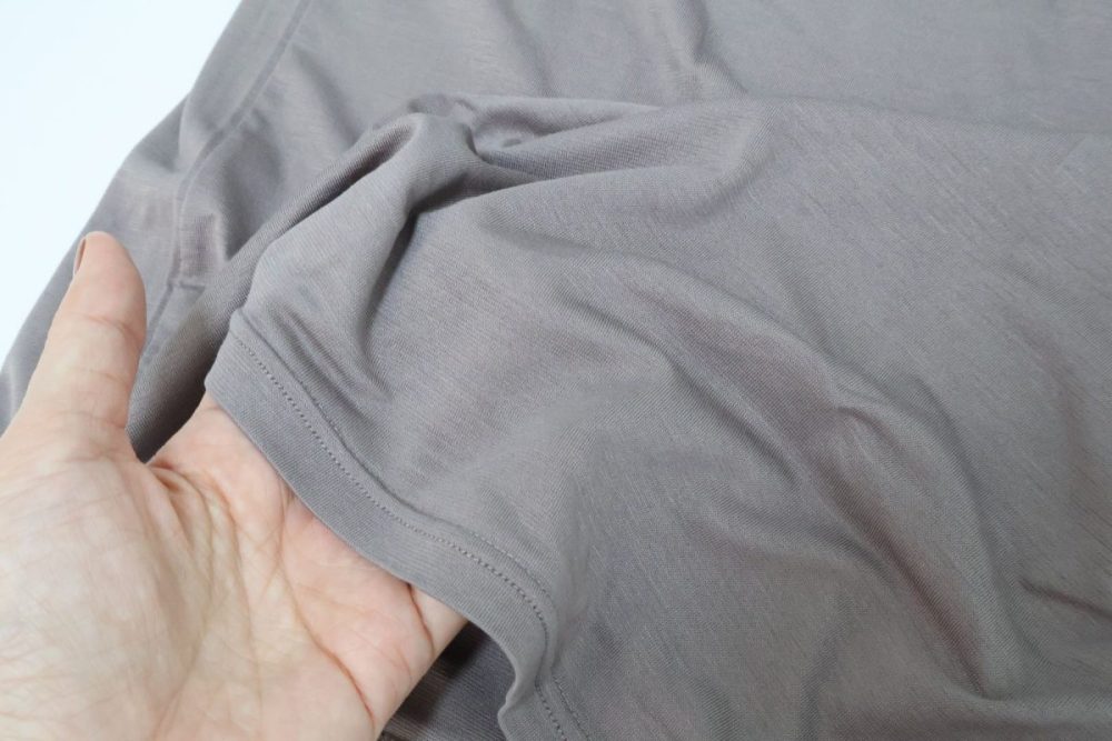 やわらかくサラサラっとした肌触り