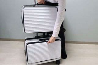 【ドンキの神発想】機内持ち込みNG⇒「2つに割ればいいじゃん！」磁石で合体!?“革命的スーツケース”が便利すぎてヤバかった！徹底レビュー