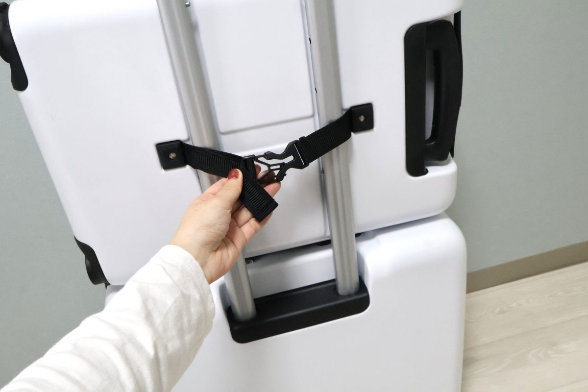 ベルトで連結させて安心