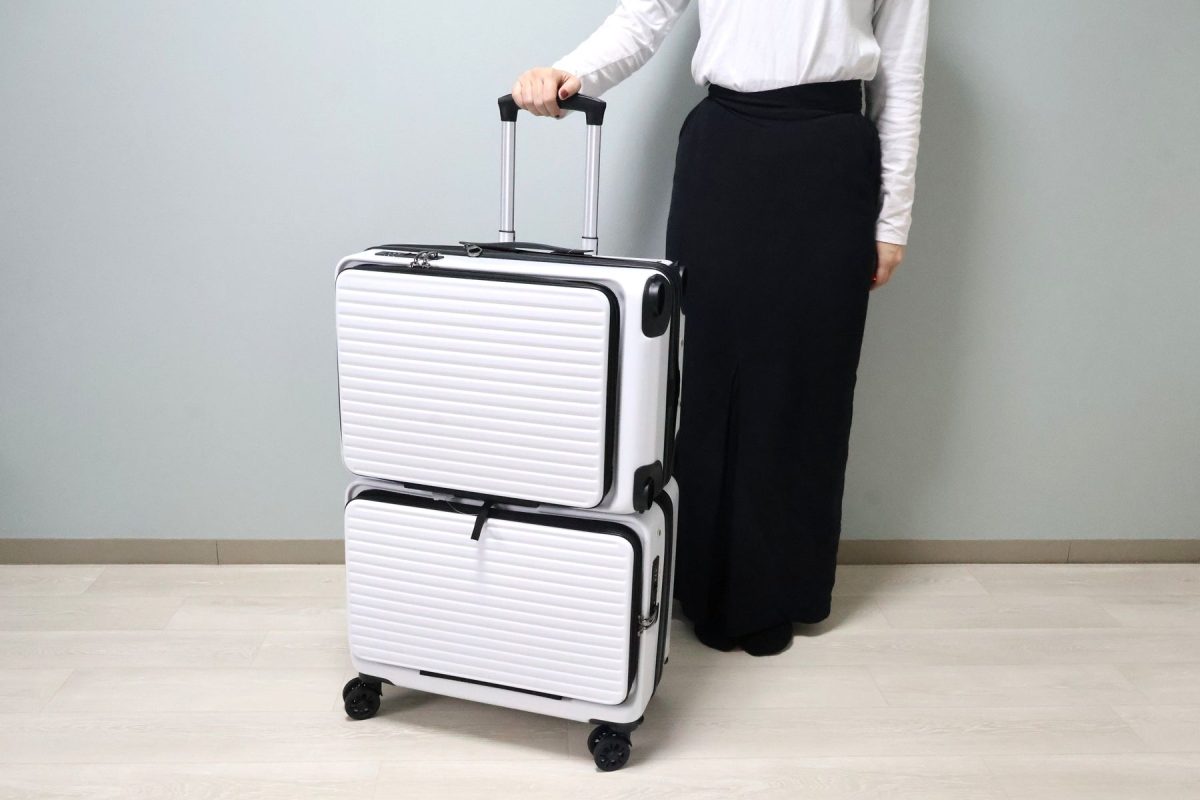 まるで1つのスーツケース!