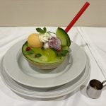 ロイヤルホスト　フレッシュメロンボウル～ジンジャーシロップ添え～