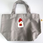 からあげクンランチトートバッグ（もこもこ刺しゅう）