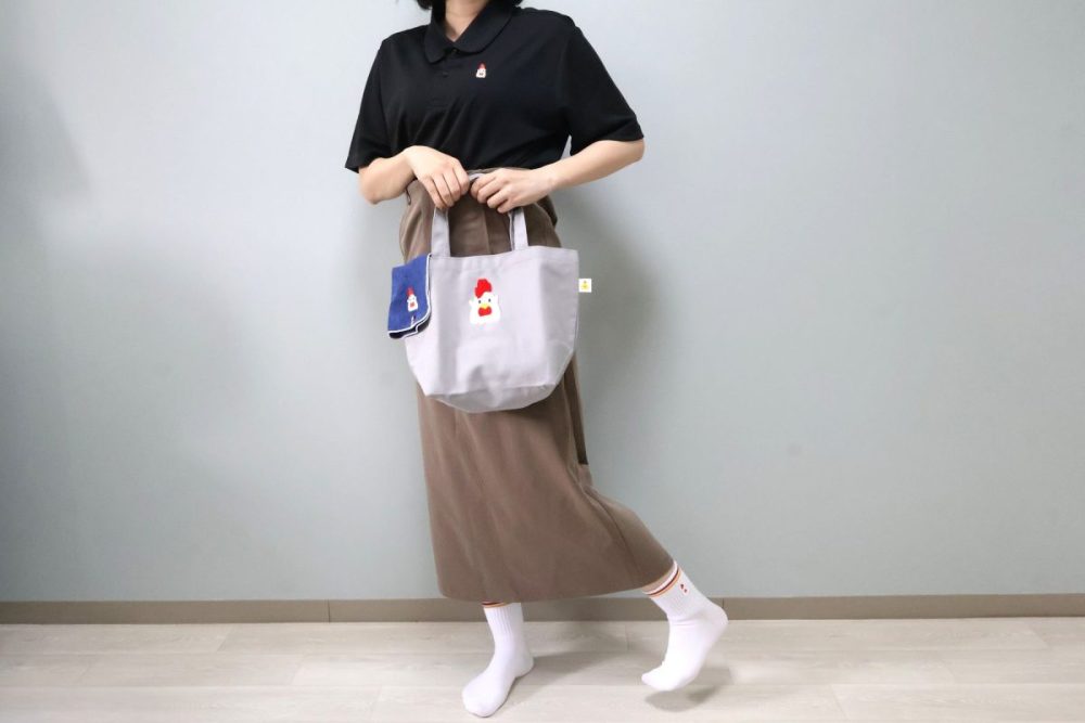 全身からあげクンコーデ