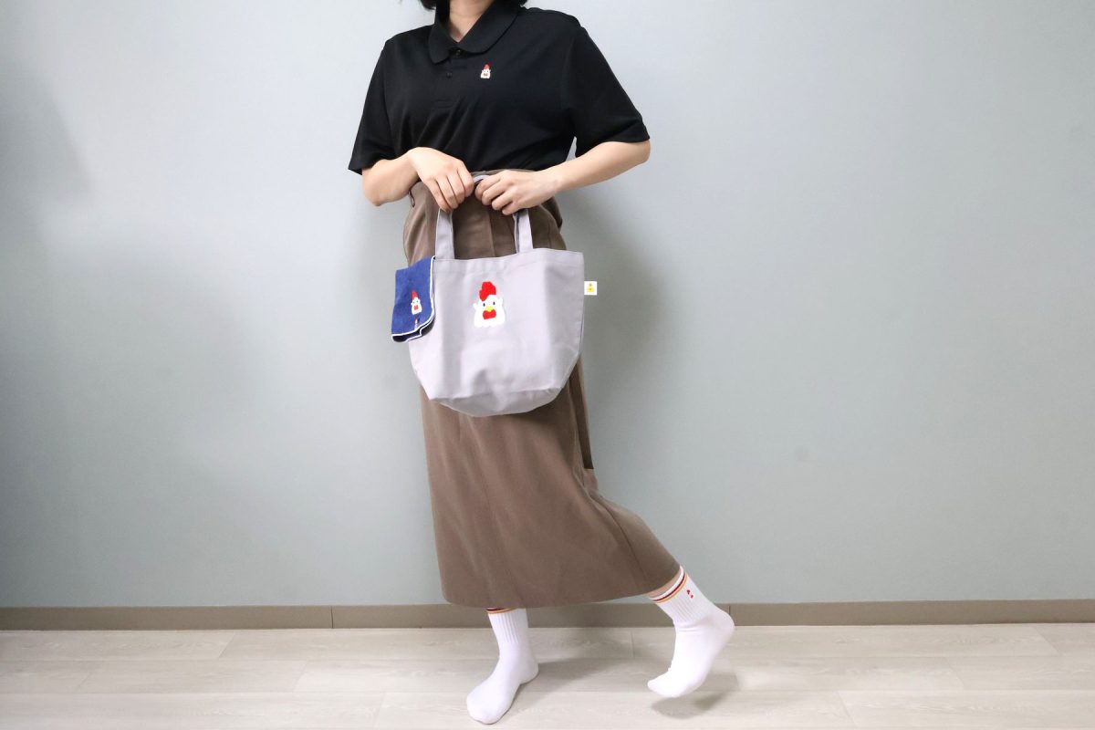 全身からあげクンコーデ