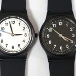 秒針がちょっとだけファミマカラー