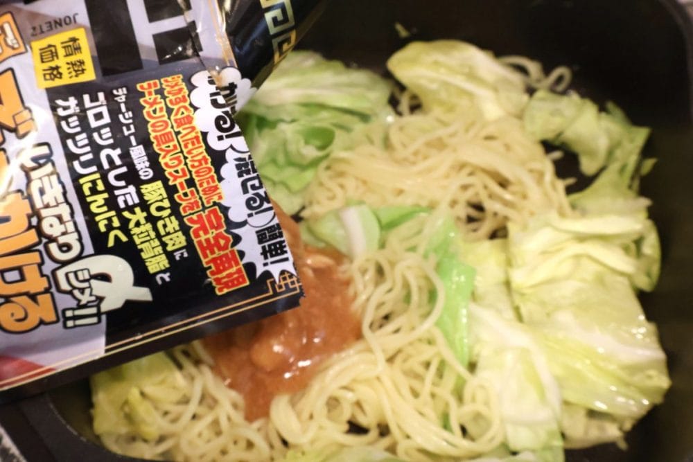焼きそばの調味料として使うアレンジ