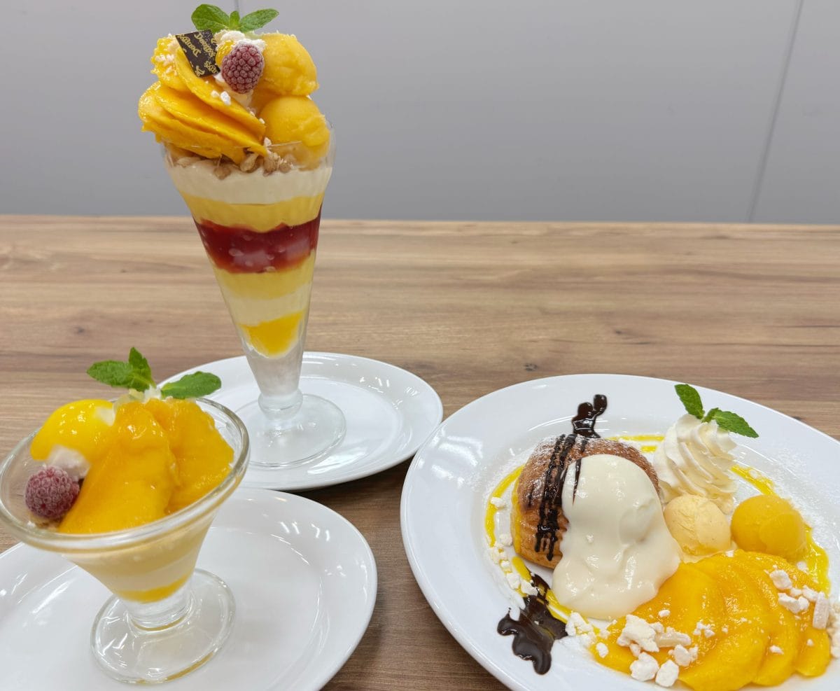 伝説の「マンゴーデザート」が7年ぶりに全店復活!完熟タイ産マンゴーを贅沢に使った新作3種を最速実食レポート
