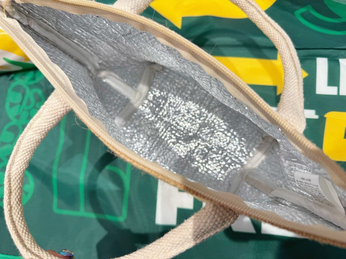 毎日使える保冷バッグ