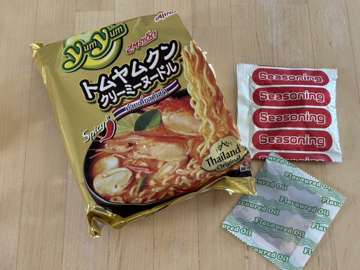タイで大人気の即席麺が日本上陸」本格トムヤムクンがインスタント