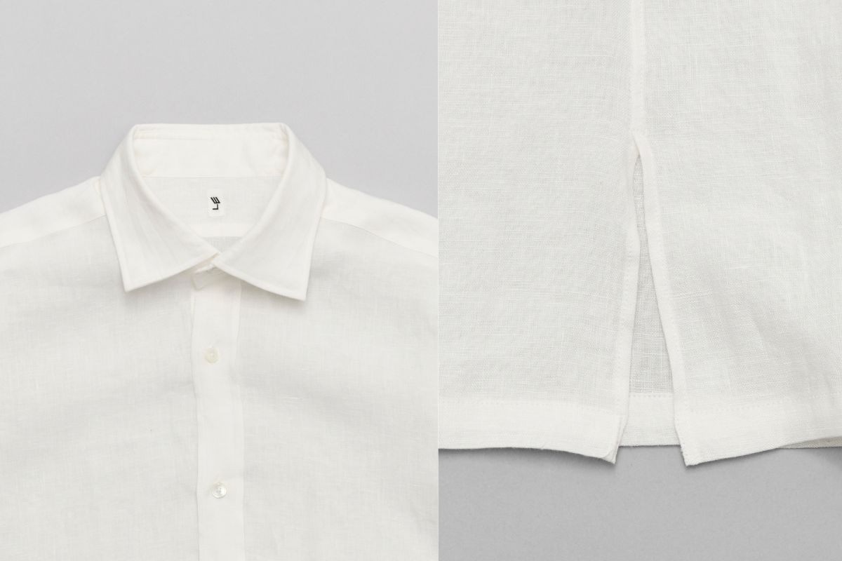 爽やかな大人のための勝負服】レショップ「LE」初のリネンシャツは街着